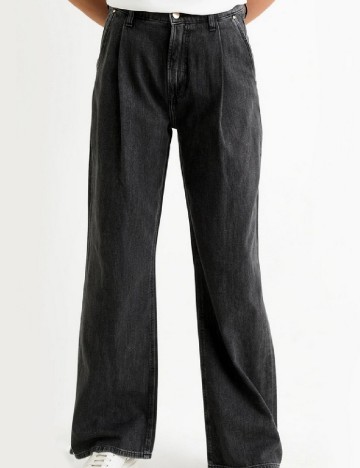 Blugi C&A, gri inchis