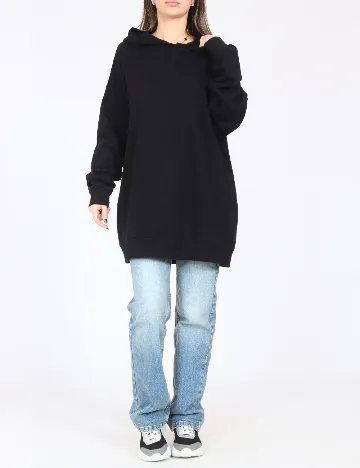Hanorac Oversize C&A, negru