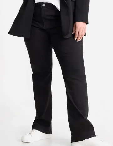 Blugi C&A Plus Size, negru