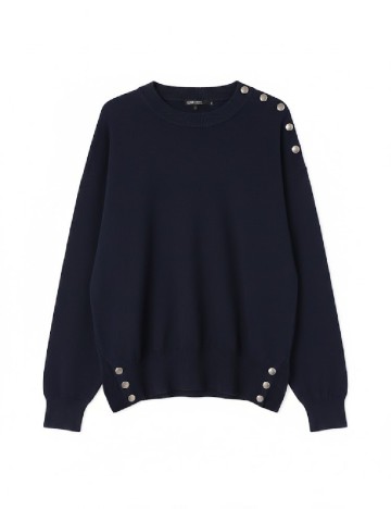 Bluza Pull&Bear, bleumarin