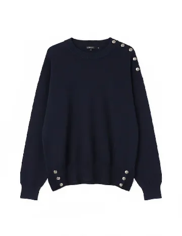 Bluza Pull&Bear, bleumarin