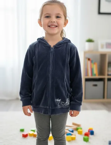 Hanorac Zara, bleumarin