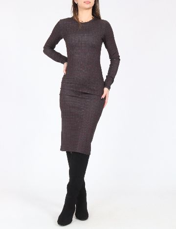 Rochie medie Zara, maro