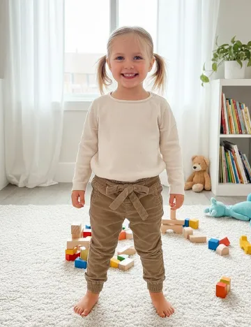 Pantaloni Zara, maro