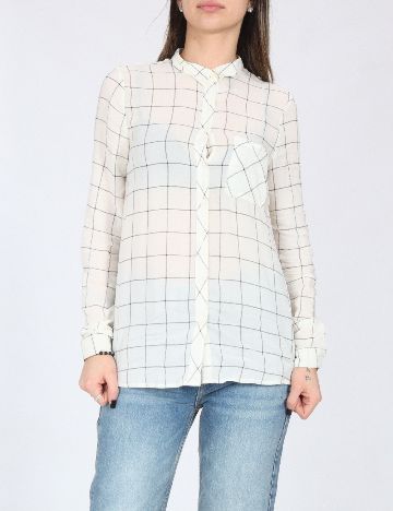 Camasa Pull&Bear, alb