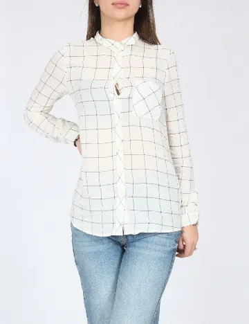 Camasa Pull&Bear, alb