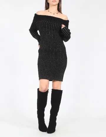 Rochie scurta C&A, gri inchis