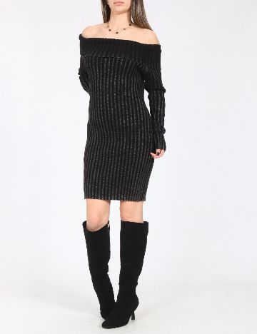 Rochie scurta C&A, gri inchis