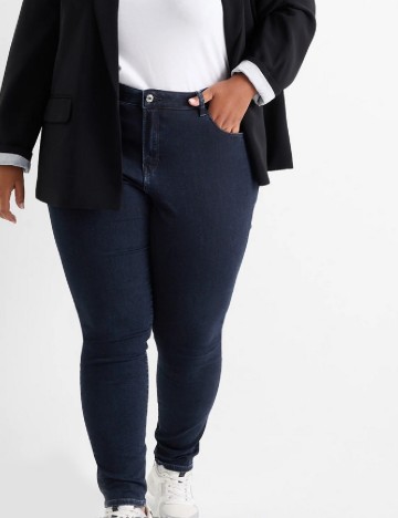 Blugi C&A Plus Size, bleumarin