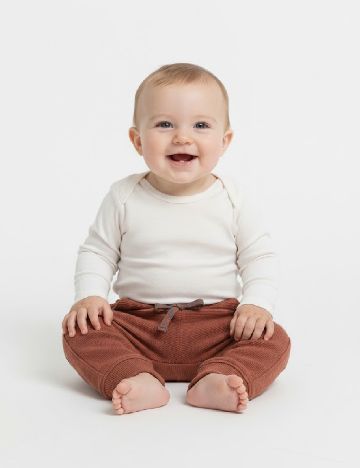 Pantaloni Zara, maro