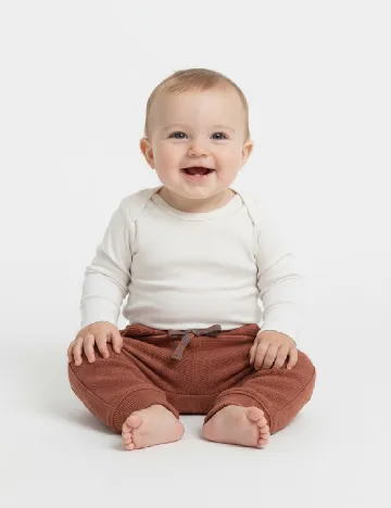 Pantaloni Zara, maro