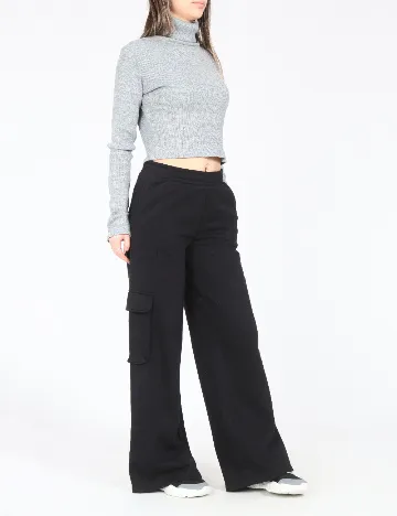 Pantaloni C&A, negru