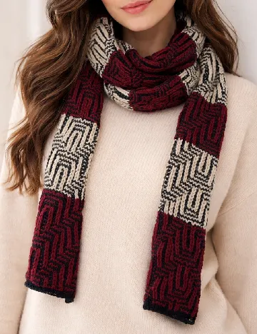 Fular Zara, mix culori