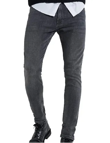 Blugi Zara, gri inchis