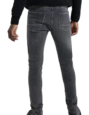 Blugi Zara, gri inchis