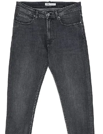 Blugi Zara, gri inchis