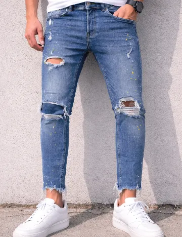 Blugi Zara, albastru