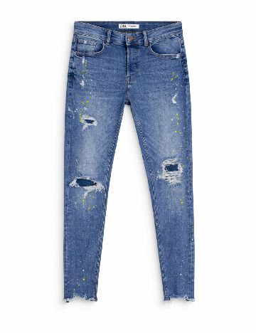 Blugi Zara, albastru