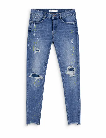 Blugi Zara, albastru