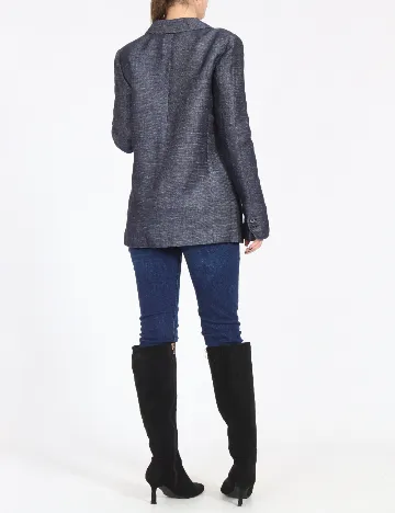 Sacou Zara, bleumarin