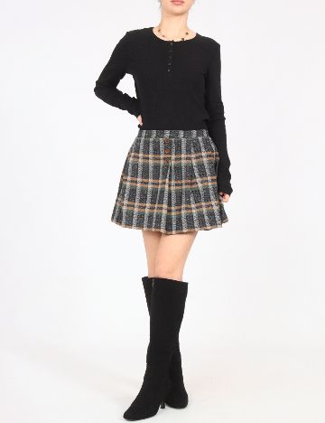 Fusta Zara, mix culori