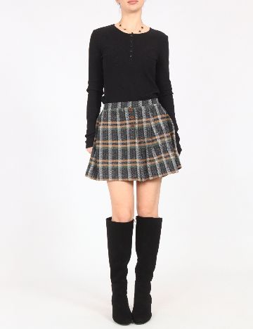 Fusta Zara, mix culori