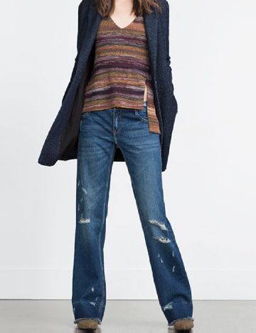 Blugi Zara, albastru