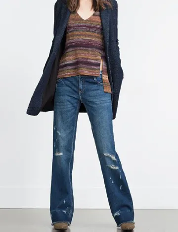 Blugi Zara, albastru