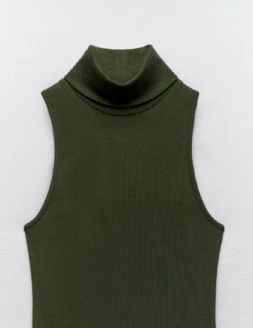 Rochie medie Zara, verde