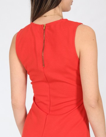 Rochie scurta Pull&Bear, portocaliu
