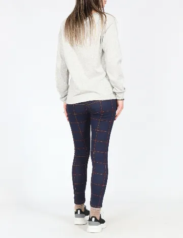 Pantaloni Zara, bleumarin