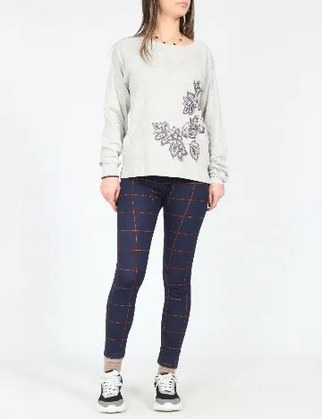 Pantaloni Zara, bleumarin