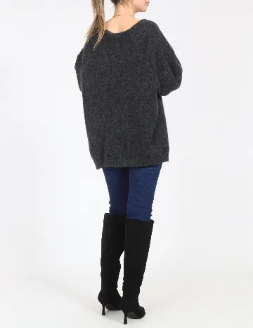 Pulover C&A, gri inchis