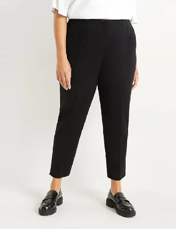 Pantaloni C&A Plus Size, negru