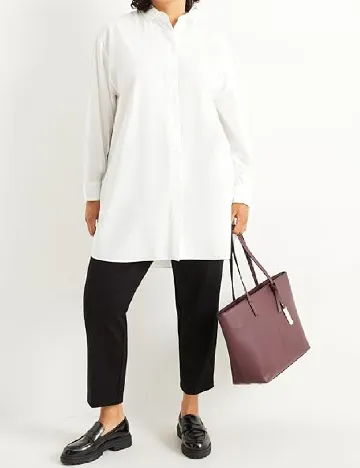 Pantaloni C&A Plus Size, negru