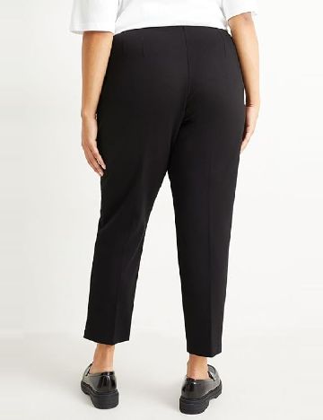 Pantaloni C&A Plus Size, negru