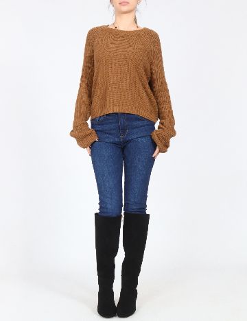 Pulover Pull&Bear, maro