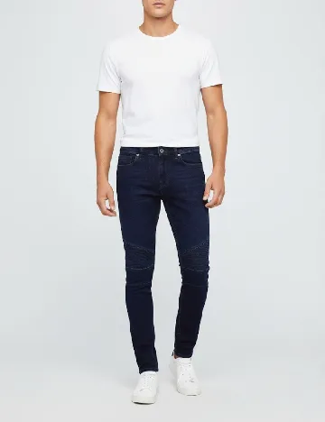 Blugi Bershka, bleumarin