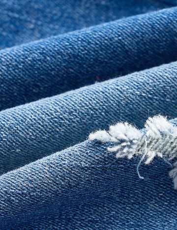 Pantaloni scurti SHEIN CURVE, albastru