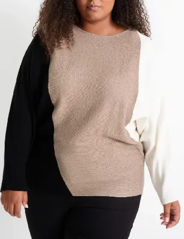 Bluza C&A Plus Size, mix culori
