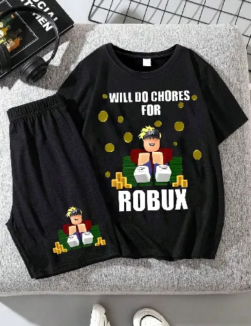 Compleu Shein Kids, negru