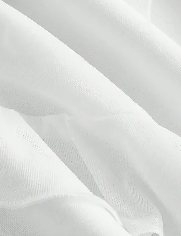 Rochie medie SHEIN, alb