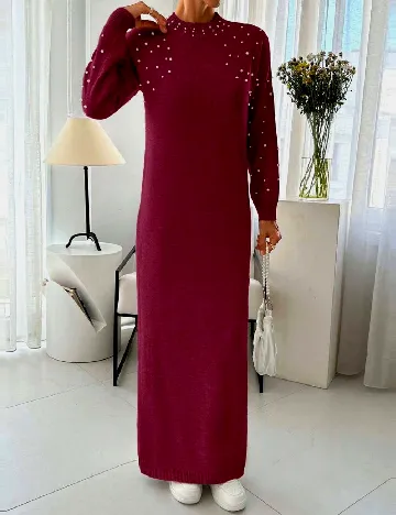 Rochie lunga SHEIN, grena