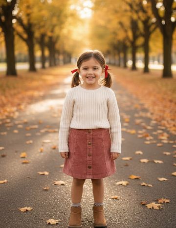 Fusta Zara, roz pudra