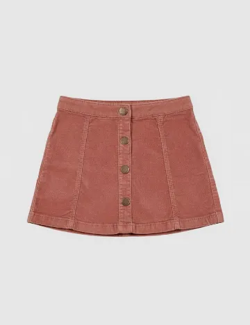 Fusta Zara, roz pudra