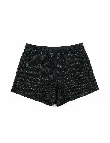 Pantaloni scurti Zara, negru