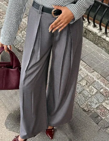 Pantaloni SHEIN, gri