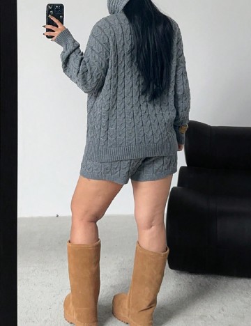 Compleu SHEIN CURVE, gri