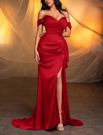 Rochie lunga SHEIN, rosu