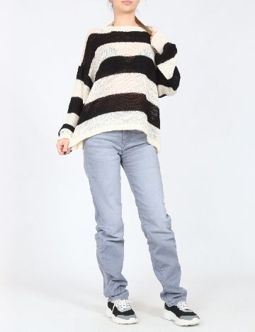 Bluza C&A, alb/negru